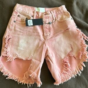 Brand New One Teaspoon Frankies denim shorts
